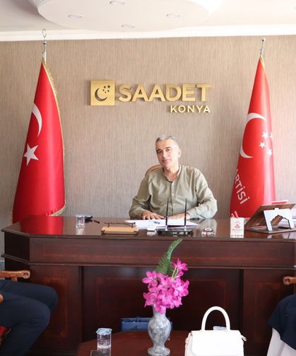 Saadet Partisi Payas İlçe Başkanlığı’ndan Konya İl Başkanlığı’na Ziyaret