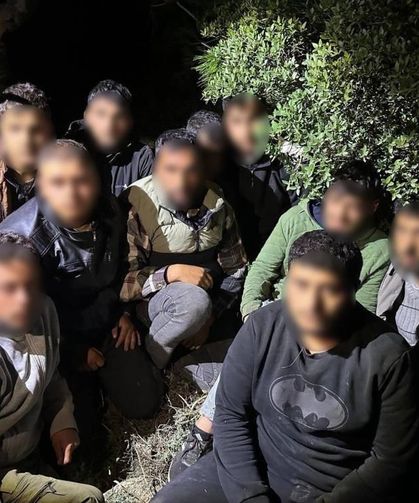 11 göçmen yakalandı
