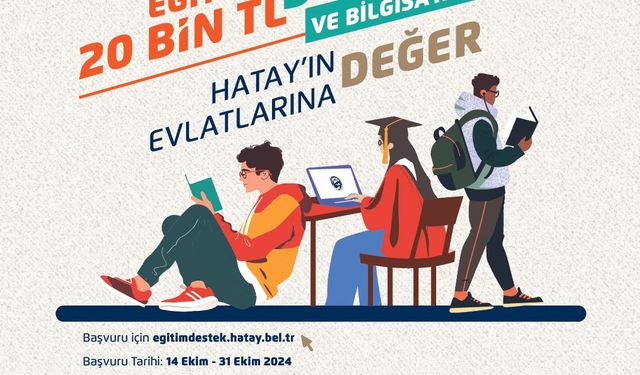 LİSE VE ÜNİVERSİTE ÖĞRENCİLERİNE 20 BİN TL DESTEK VE BİLGİSAYAR HEDİYE