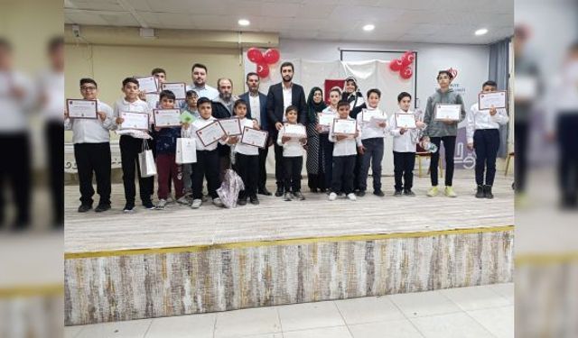 KONTEYNERKENTTE "VATAN, BAYRAK VE EZAN" YARIŞMASI DÜZENLENDİ