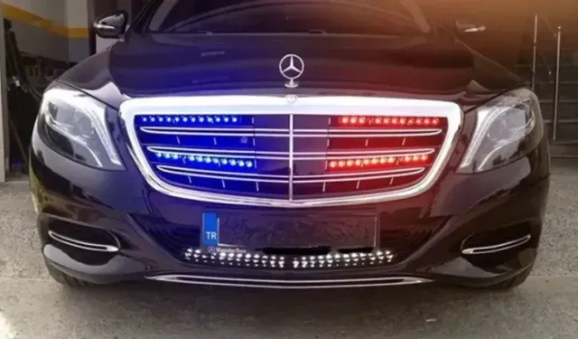 Aracında yetkisiz çakar kullandı: 138 bin lira ceza yedi