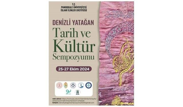 Uluslararası Denizli Yatağan Tarih ve Kültür Sempozyumu başlıyor