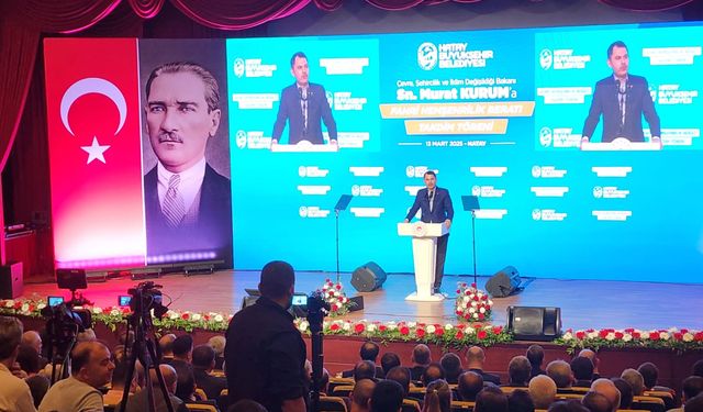 Bakan Kurum’a Hatay’da hemşehrilik beratı verildi