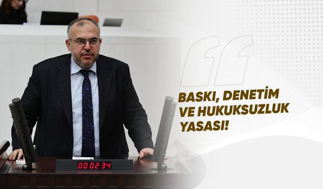 Çalışkan: Hukuk tamamen rafa kaldırılıyor!