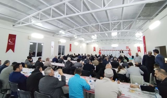 Saadet Partisi Hatay İl Başkanlığı Geleneksel İftar Programı Düzenledi