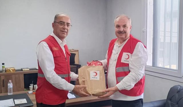Başkan Yapar’dan Türk Kızılay'ına ziyaret