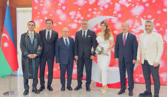 Milletvekili Lütfi Kaşıkçı Azerbaycan’da Dünyaevine Girdi