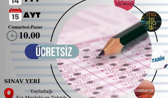 Yayladağı Belediyesi’nden üniversite adaylarına büyük destek!