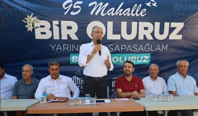 Başkan Yapar mahalle ziyaretlerine devam ediyor