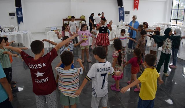 Hatay’da Çocuklar Yazı Dolu Dolu Geçirdi