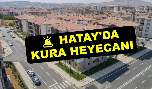 Hatay'da Kura Heyecanı