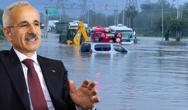 Bakan Uraloğlu: Hatay'da Sel Nedeniyle Kapanan Yollar Ulaşıma Açıldı