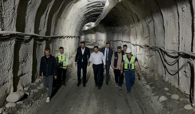 11 bin 200 metre uzunluğa ve 20 metre derinliğe sahip atık su tüneli Türkiye'nin en büyüğü olacak