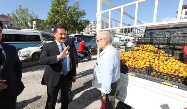 Depremzede esnaftan iş yerini üçüncü kez ziyaret eden valiye davet