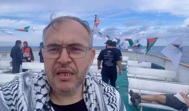 Milletvekili Çalışkan'ın Sumud Filosuyla bağlantı kesilmeden önceki son paylaşımı