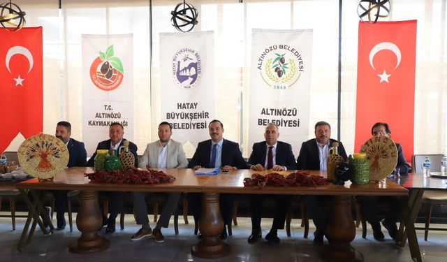 Altınözü Zeytin ve Zeytinyağı Festivali Basına Tanıtıldı