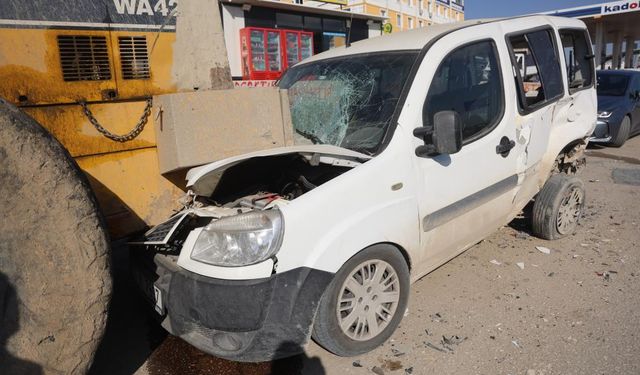 Aracın sağından geçmeyince çalışınca ortalığı savaş alanına çevirdi