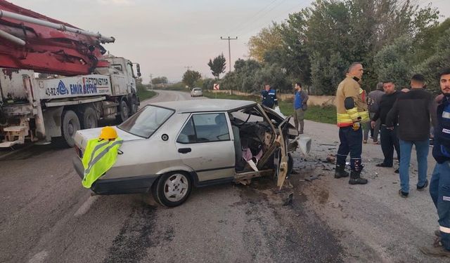 TOFAŞ’ın hurdaya döndüğü kazada 6 kişi yaralandı