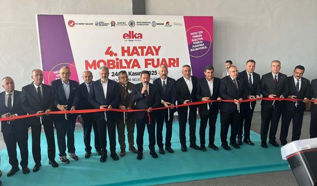 Hatay Mobilya Fuarı Kapılarını Açtı
