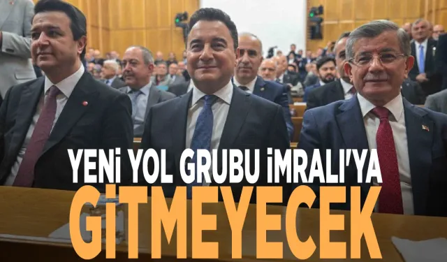 Yeni Yol grubu İmralı'ya gitmeyecek