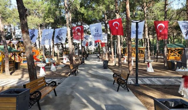 İskenderun'a nefes olacak 15 bin metrekarelik Orman Parkı'nın açılışı gerçekleştirildi
