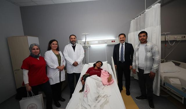 Hatay’da yeni yılın ilk bebeği ‘Sultan Nare’ oldu