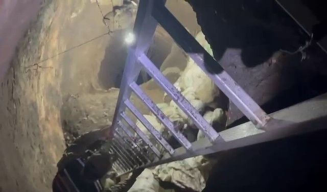 Evinin bahçesinde define arayan şahıs, 40 metre derinlik ve 3 metre genişlikte kuyu açtı