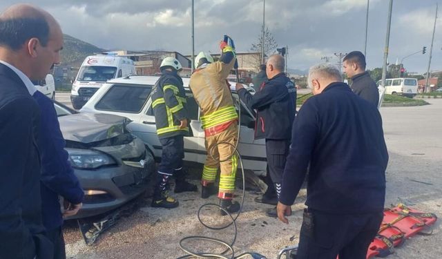 Hassa’da trafik kazası: 4 yaralı