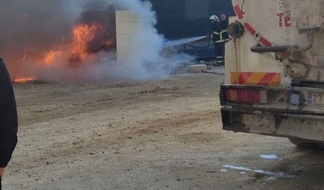 Jeneratör alevlere teslim oldu