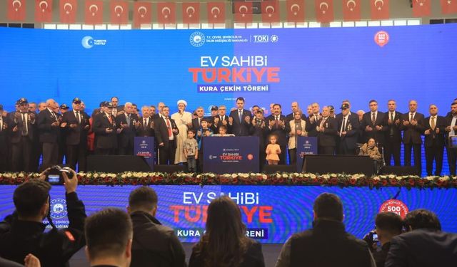 Hatay'da 13 bin 289 konutun kura çekim töreni gerçekleşti