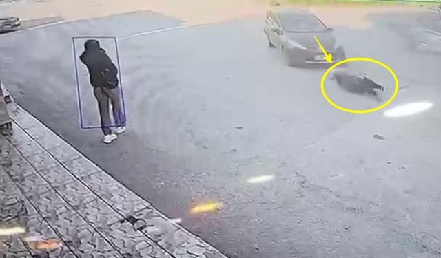 Karşıya geçmeye çalışan kadına otomobil çarptı