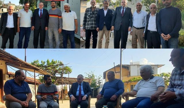 Milletvekili Çalışkan Altınözü’nü Karış Karış Gezdi