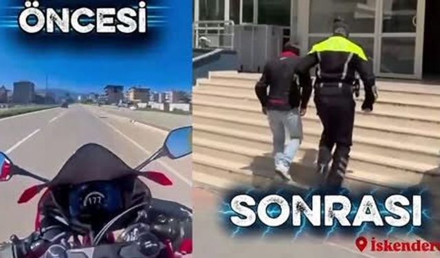 177 kilometre hız yapan sürücüye 55 bin TL ceza