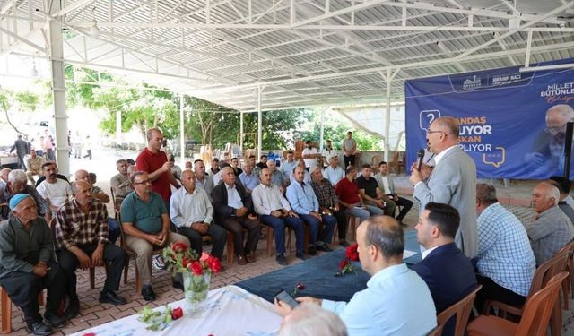 Başkan Yapar, Yaylacık Mahallesi’nde vatandaşlarla bir araya geldi