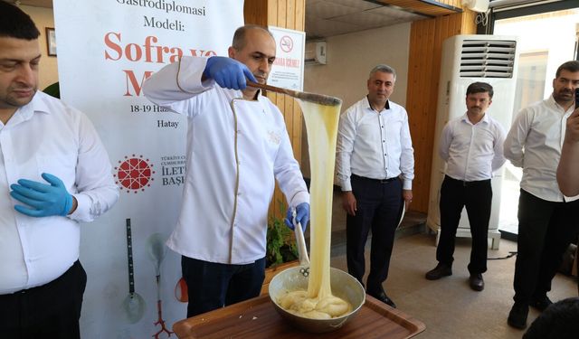 Hatay, “Türkiye’nin Gastrodiplomasi Modeli: Sofra Ve Miras” Programına Ev Sahipliği Yaptı