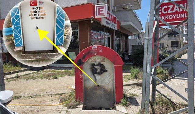 Şehit polisin isminin yaşatıldığı çeşmeyi meslektaşı yeniledi