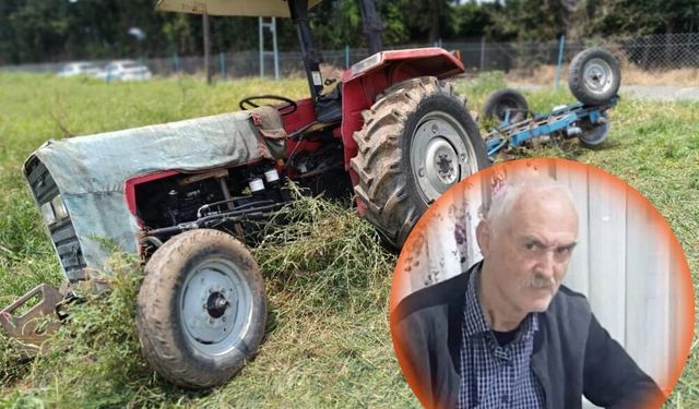 Traktörden düşen yaşlı adam hayatını kaybetti
