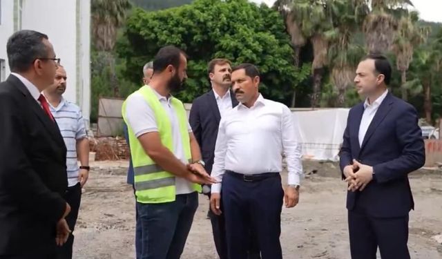 Vali Masatlı, Payas’taki eğitim yatırımlarını inceledi