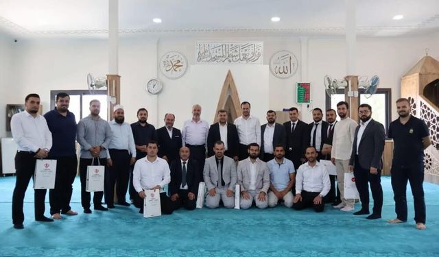 Hatay’da ezanı güzel okuma ve etkili hutbe sunumu yarışmasının il finali yapıldı