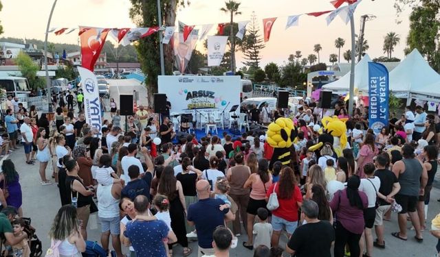 Arsuz’da sokak şenlikleri yoğun ilgi gördü