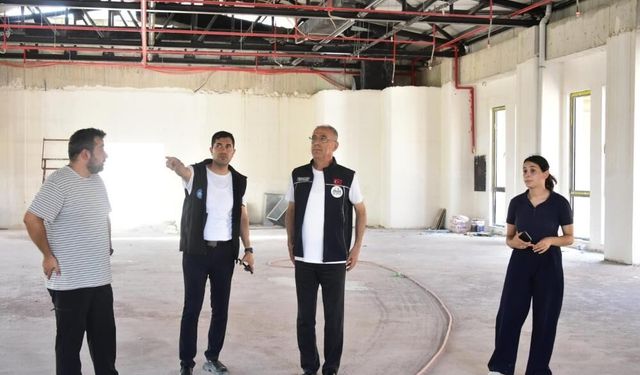 Başkan Yapar, Antakya’daki yatırımları inceledi
