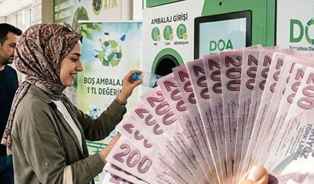 Depozito İade Sisteminde yeni karar: Makinede 1 Lira, Merkezde 50 Kuruş