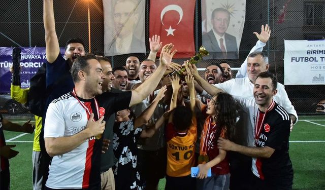 Antakya Belediyesi Birimler Arası Futbol Turnuvası Sona Erdi