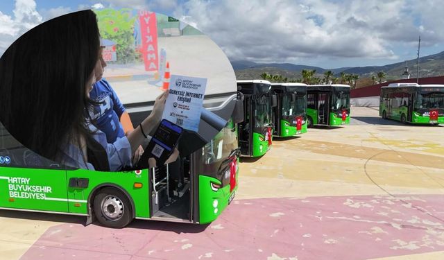 HBB halk otobüslerinde ücretsiz wi-fi dönemi başladı