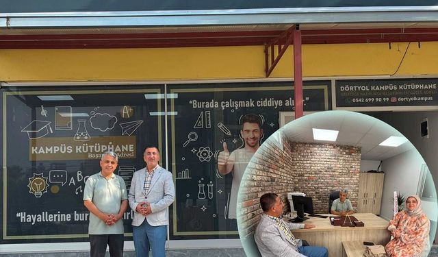 Eğitime Yeni Bir Soluk: Recep Baysal’dan Dörtyol Kampüs Kütüphane