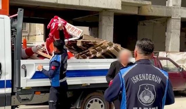 "Belediye başkanı akrabam" dedi, zabıta geri adım atmadı