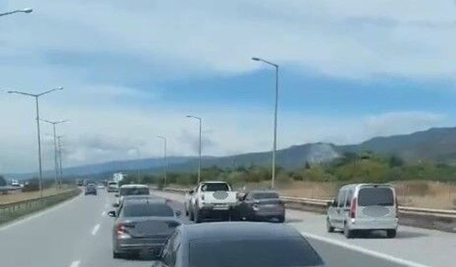 Otoyolda düğün konvoyu oluşturan sürücülere ceza yağdı