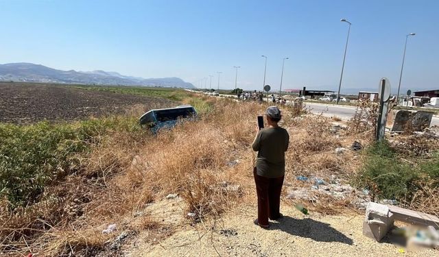 Kazanın ardından olay yerinde sosyal medya yayını açan yaşlı kadın kamerada