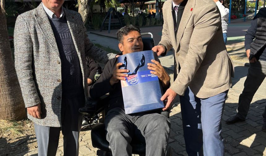 İLÇE BAŞKANI ÖKSÜZ'DEN DÜNYA ENGELLİLER GÜNÜ MESAJI