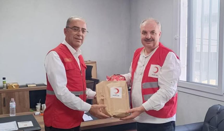 Başkan Yapar’dan Türk Kızılay'ına ziyaret